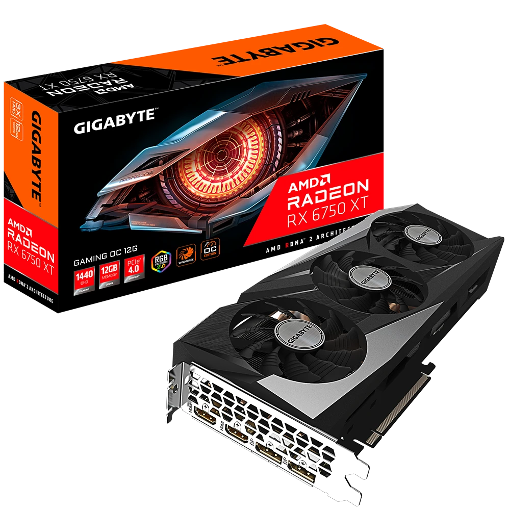 Gigabyte Radeon RX 6750 XT GAMING OC 12G